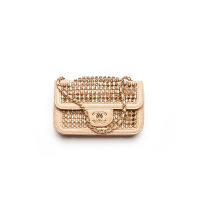 CHANEL MASTER MINI DIAMANTE CLASSIC FLAP BAG AS4961 (16*13*4.5cm)